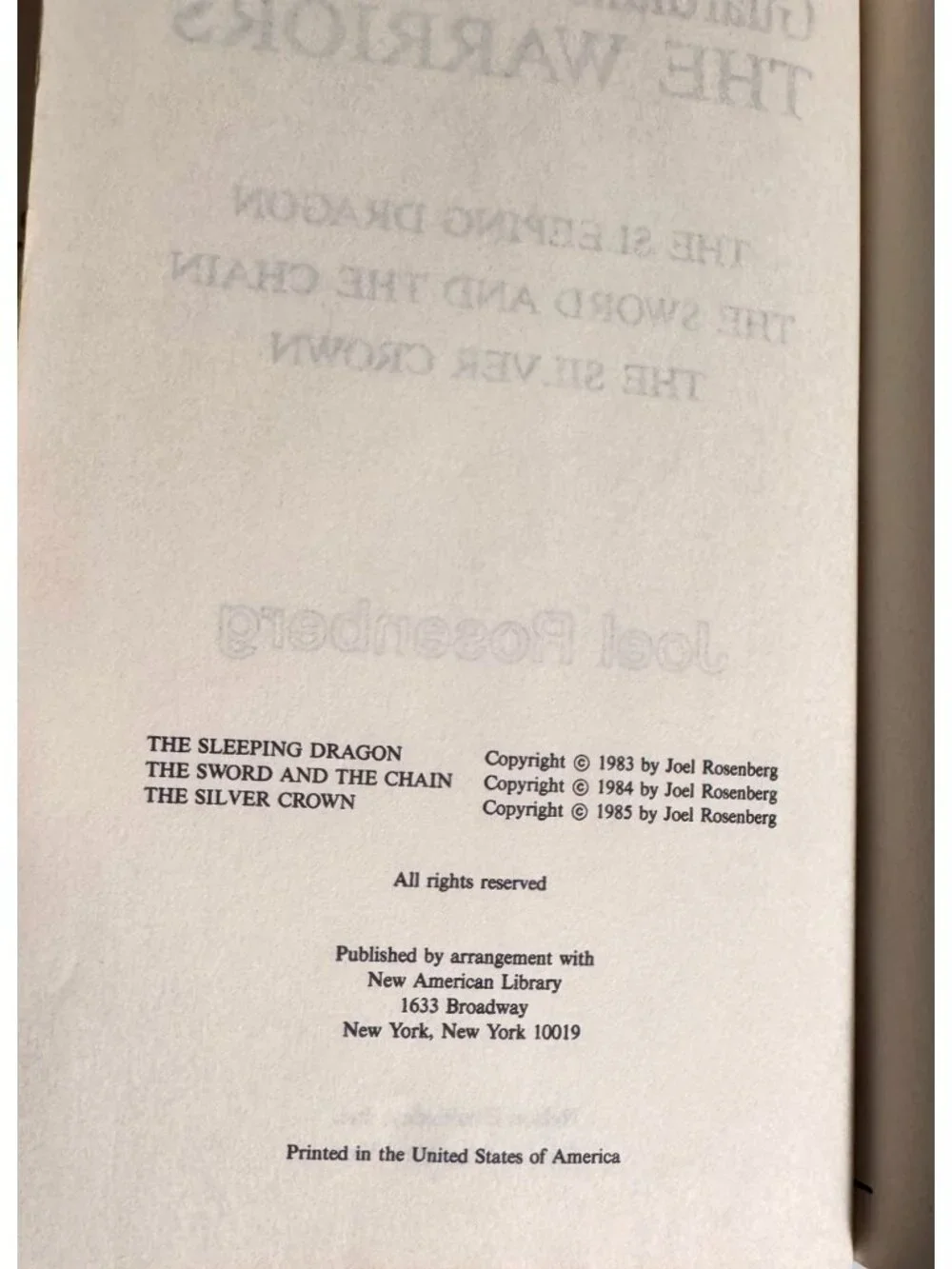 Vintage this hardcover